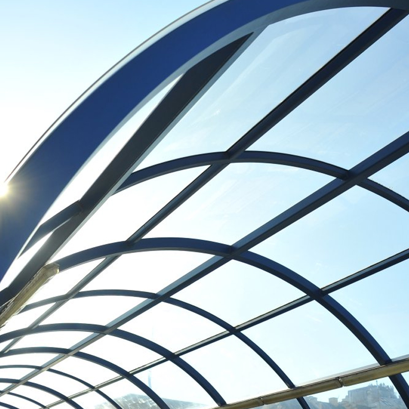 Toughened Glass Pergola Works in Chennai